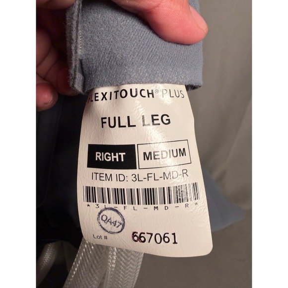 Tactile Medical Flexitouch Plus Full Leg Medium & Trunk Small Garments Grey - Picture 4 of 14